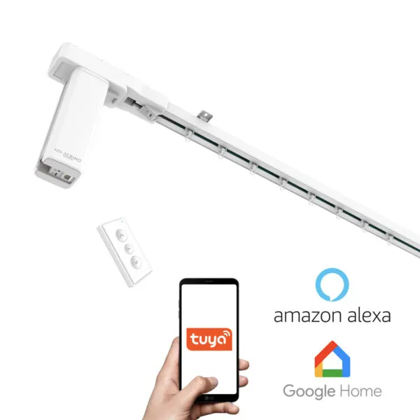 motorized curtain rails