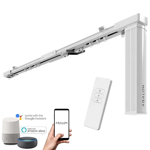 motorized curtain rail